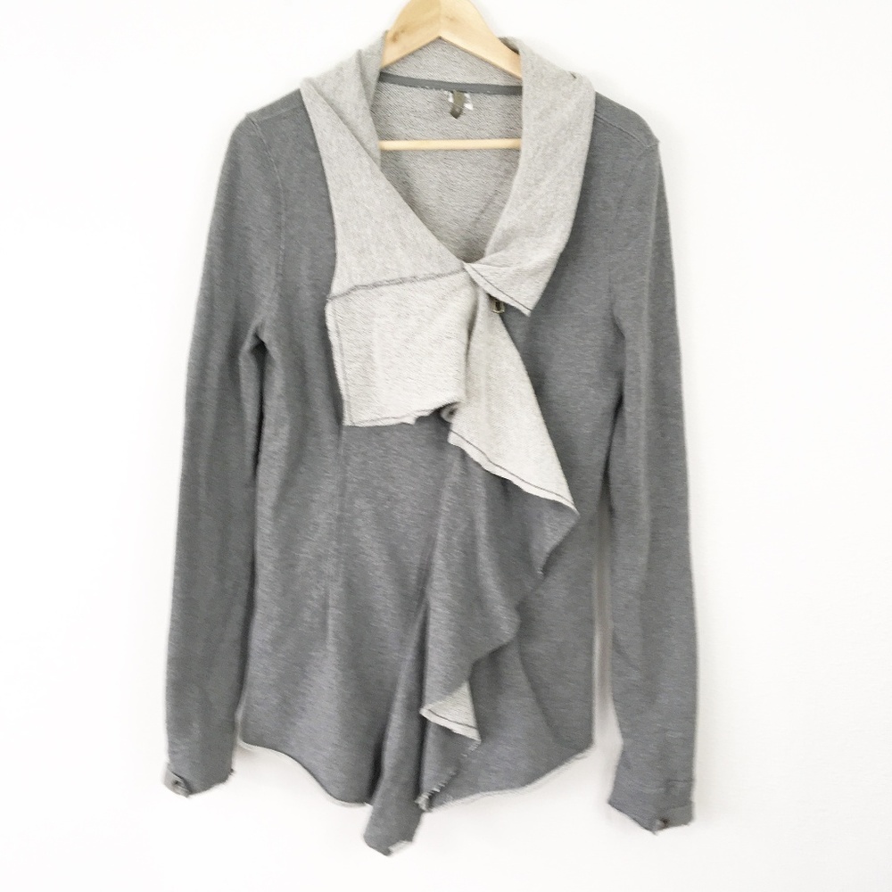 XCVI Terry Full Zip Sweatshirt